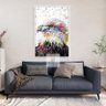 Quadro Decorativo Águia Cabeça Branca Grafite Art - 1