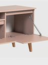 Ver mais imagens de Rack para TV com Painel e Prateleira 180cm Retro MDF Rosa Dallas - On Móveis