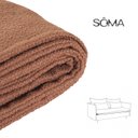 Ver imagem 2 de Capas Sofá Sôma 2 Lugares CabeCasa MadeiraOriginals Marrom/Mocha Mousse