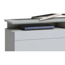 Ver imagem 2 de Rack Classic +2G 1.4 Branco Acetinado - Imcal Móveis