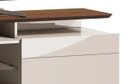 Ver imagem 4 de Rack Classic +2G 180cm Off White com Freijó - Imcal Móveis
