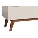 Ver imagem 2 de Rack Classic +2G 180cm Off White com Freijó - Imcal Móveis