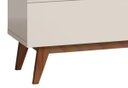 Ver imagem 2 de Rack Classic +2G 180cm Off White com Freijó - Imcal Móveis