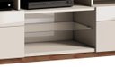 Ver imagem 3 de Rack Classic +2G 180cm Off White com Freijó - Imcal Móveis