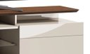 Ver imagem 4 de Rack Classic +Ad 180cm Off White com Freijó - Imcal Móveis