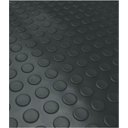 Ver imagem 1 de Piso Emborrachado Moeda 2mm 0,65x1 Metros Passadeira ou Piso Cor:preto