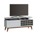Ver imagem 1 de Rack Classic +Ad 1.4 Branco Acetinado - Imcal Móveis