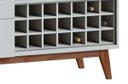 Ver imagem 3 de Rack Classic +Ad 1.4 Branco Acetinado - Imcal Móveis