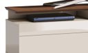 Ver imagem 2 de Rack Classic +1G 1.4 Off White com Freijó - Imcal Móveis