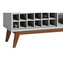 Ver imagem 2 de Rack Classic Ad 180cm Branco Acetinado - Imcal Móveis
