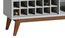 Ver imagem 2 de Rack Classic Ad 180cm Branco Acetinado - Imcal Móveis