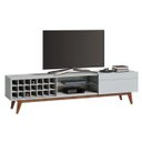 Ver imagem 1 de Rack Classic Ad 2.2 Branco Acetinado - Imcal Móveis