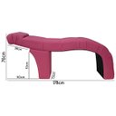 Ver mais imagens de Maca Estética Charme para Cílios + Mocho + Escada + Capa Plástica Corino Pink