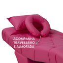 Ver imagem 4 de Maca Estética Charme para Cílios + Mocho + Escada + Capa Plástica Corino Pink