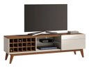 Ver imagem 1 de Rack Classic Ad 180cm Off White com Freijó - Imcal Móveis
