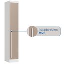Ver imagem 7 de Guarda-Roupa Modulado 1 Porta Infinity Branco/Line/Duna