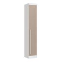 Ver imagem 2 de Guarda-Roupa Modulado 1 Porta Infinity Branco/Duna