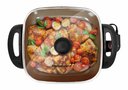 Ver imagem 2 de Skillet Elétrica Elite Gourmet 12"x12" com Revestimento Cerâmico (cinza)