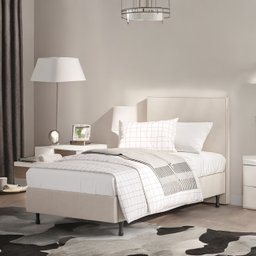 Cama Solteiro One Com Cabeceira Moderna Estável e Confortável - 2