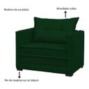 Ver imagem 6 de Poltrona Cama Londres Suede Verde D'monegatto