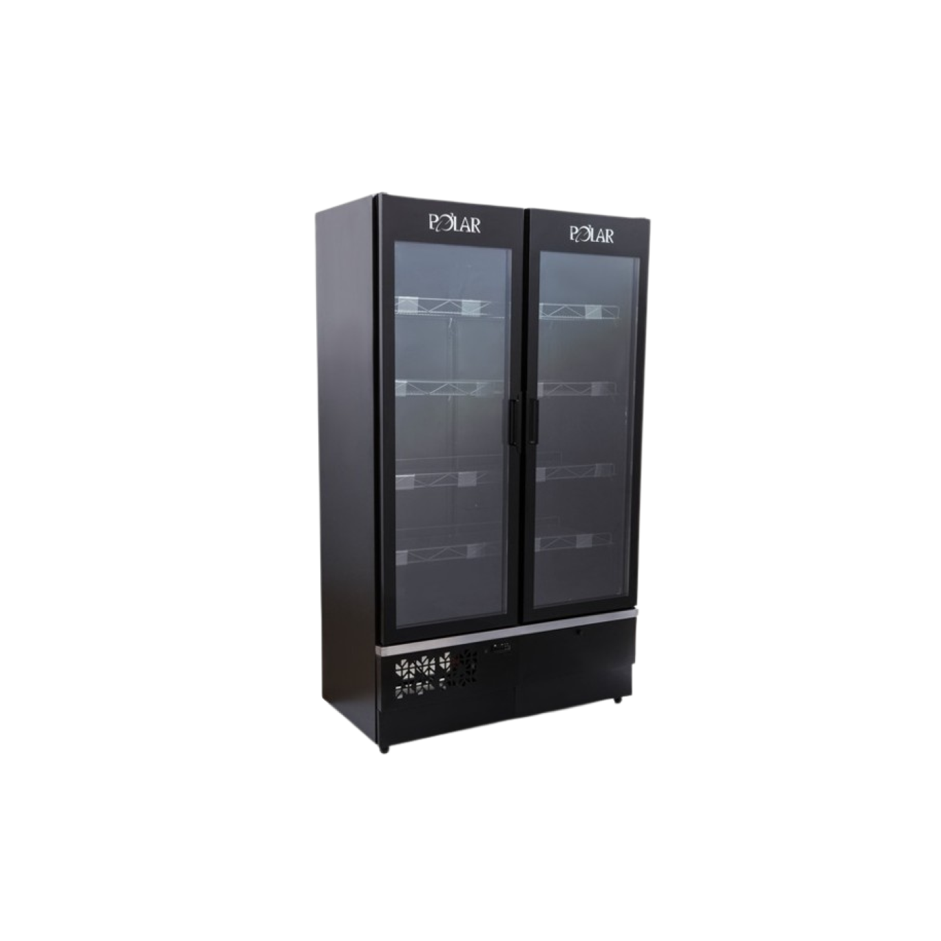 Expositor Vertical Refrigerado Polar 1,70m 3 Portas All Black