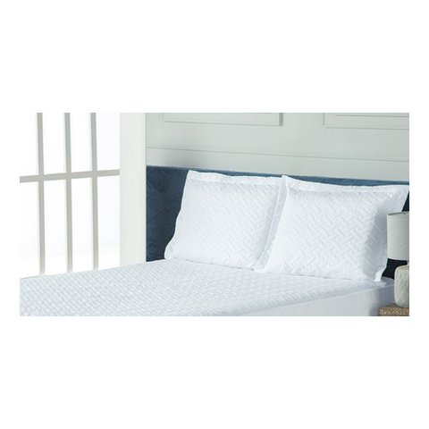 2 Capas Protetora para Travesseiro Impermeável 150 Fios Bran