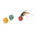 Ver imagem 1 de Brinquedo para Gatos - Conjunto 3 Bolinhas Mimo - Pp120out [reembalado] Pp120out