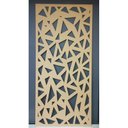Ver imagem 4 de Painel Vazado Divisória Mdf Santorini Crú - 0,90x2,60m