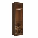 Ver imagem 2 de Sapateira Armário Vertical Reflecta Thor com LED Multiuso - Jequitibá