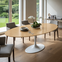 Ver imagem 3 de Mesa de Jantar Saarinen Oval 140x90cm - Bamboo Reserva