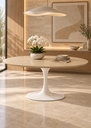 Ver imagem 1 de Mesa de Jantar Saarinen Oval 140x90cm - Bamboo Reserva