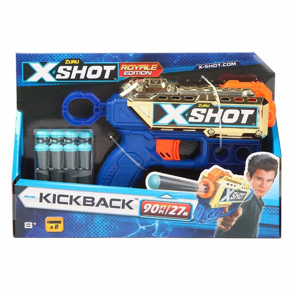 Lançador de Dardos - X-shot Royale - Kickback - Candide