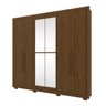 Guarda-Roupa Casal 6 Portas Garden D246 Castanho Hp Henn - 2