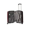Mala de Viagem Média Expansível em ABS IsiWay New York, Cadeado Embutido, Rodas Giro 360º Vinho - 4
