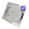 Tampa Ralo Grelha Quadrado 10x10cm Inox Função Abre/fecha Cor:cromado Del Metais - 4