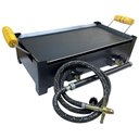 Ver imagem 1 de Fogareiro Gás 2 Bocas Semi Industrial Alta Pressão com Chapa Estilofer P003