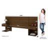 Quarto Completo Atlas D241/708/602 Castanho HP Henn - 3