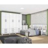 Quarto Completo Casal Lara D150/703/602 Branco Henn - 1