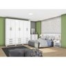 Quarto Completo Casal Lara D150/703/602 Branco Henn - 9