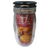 Pote Vidro Porta Mantimentos Alimentos Tampa Hermética Preta a Vácuo Organizador 22cm 1500ml Wincy - 2