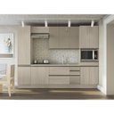 Ver imagem 3 de Armário Aéreo de Cozinha 3 Portas com Vidro 120cm Maxxi Kappesberg
