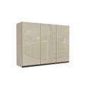 Ver imagem 1 de Armário Aéreo de Cozinha 3 Portas com Vidro 120cm Maxxi Kappesberg