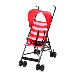 Carrinho de bebê Guarda-Chuva Multikids Malibu 6-15kg Vermelho - BB349OUT [Remanufaturado] BB349OUT  - 6