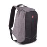 Mochila Anti Furto para Notebook SWISSLAND - Impermeável USB Antifurto V - Cinza - 1