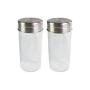 Ver imagem 3 de Porta Condimentos Giratório Inox com Base de Bambu 12 Potes 90ml