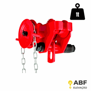 Trole Mecânico 1 Tonelada- Abf Elevação
