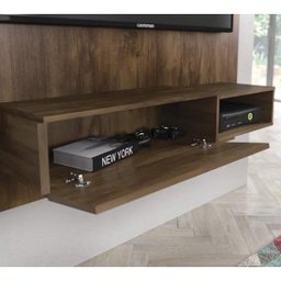 Painel para TV até 50 Polegadas Dilleto Jatoba - 2 Painel para TV até 50 Polegadas Dilleto Jatoba - 2
