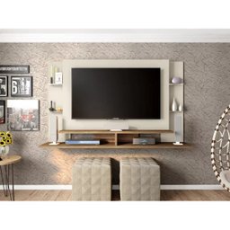 Painel para TV 52 Polegadas Dominio Off White Buriti - 3