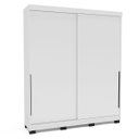 Ver imagem 4 de Guarda Roupa Solteiro 2 Portas 180cm Madri Politorno Móveis