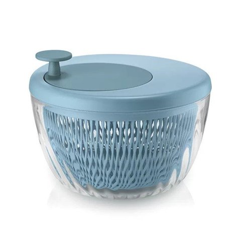 Centrífuga para Salada Spinstore 26cm X H19 Cm - 4000 Ml -azul Fosco - Guzzini